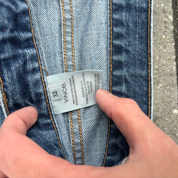 Vince japanese style front pocket denim - Picture 2 of 3